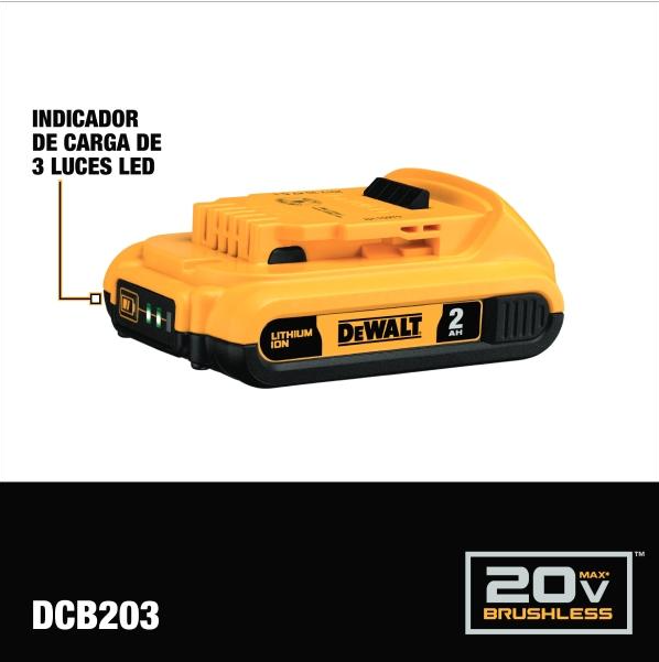 JUEGO DE TALADRO PERCUTOR/ ATORNILLADOR DEWALT 6 PIEZAS